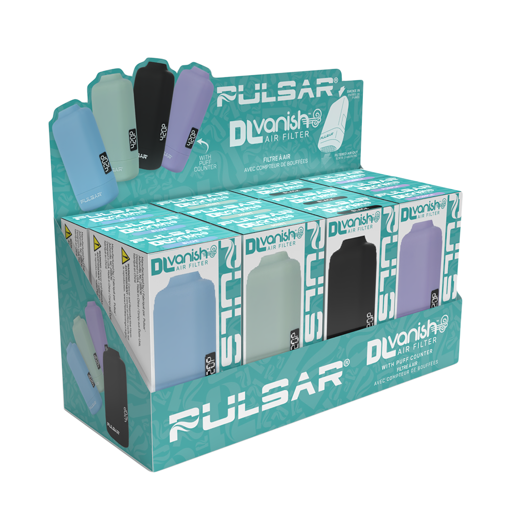 New Vanish Filter with Puff Counter — 12 Count